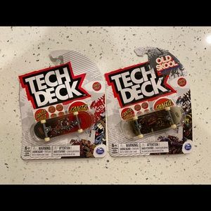 Tech Deck Finger Board Skateboard Santa Cruz Ultra Rare Spin Master Fingerboard